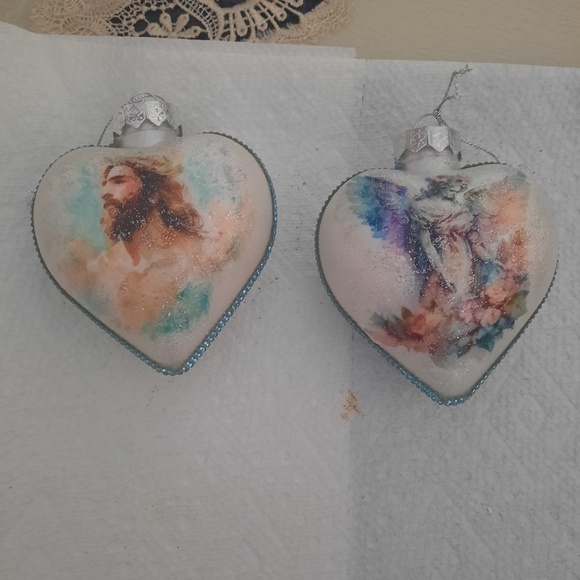 Handmade Christmas tree ornaments. size Large $25 each - Picture 5 of 6